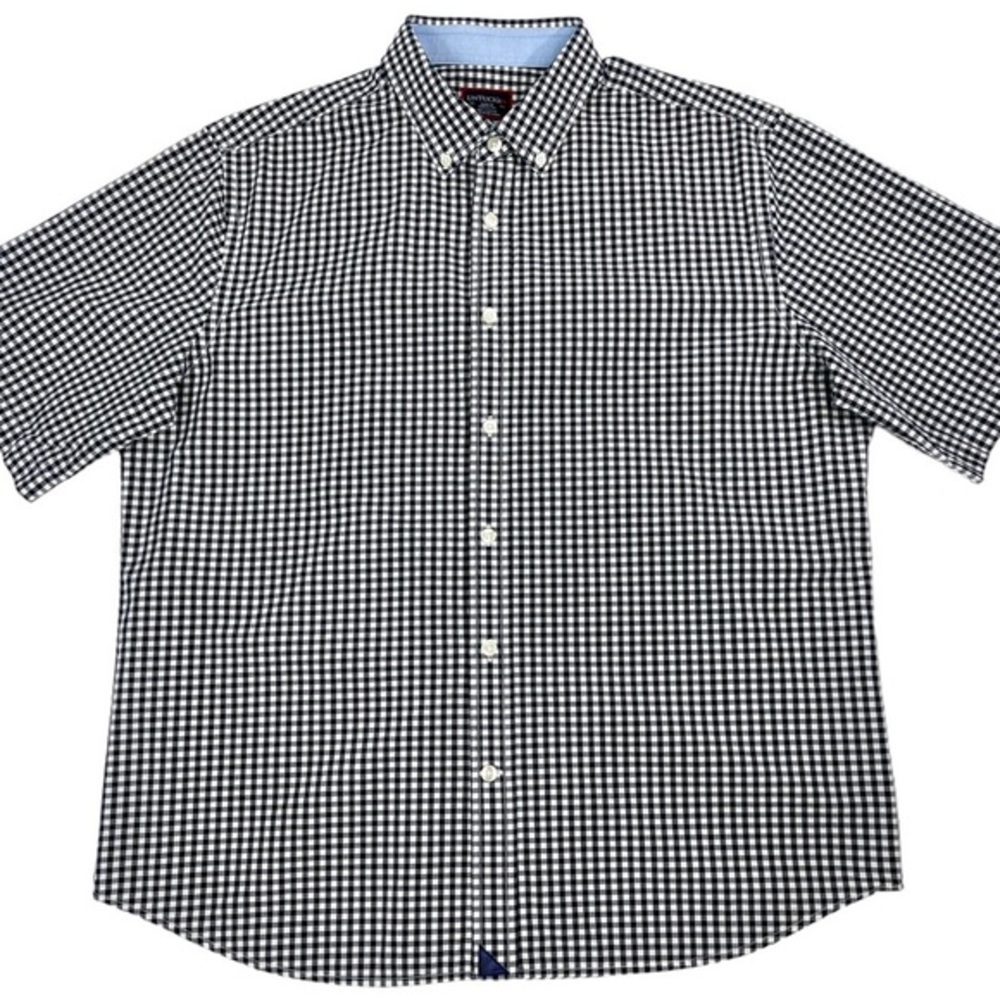 UNTUCKit
Men's Black and White Checkered Shirt XXXLC